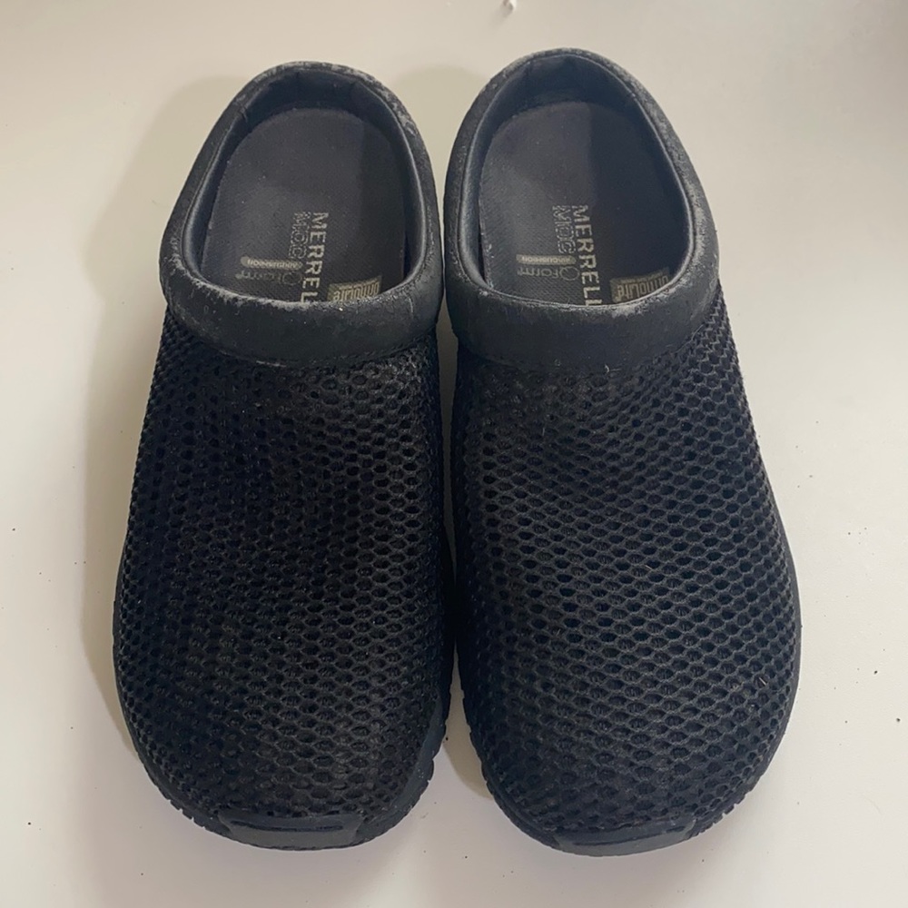 MERRELL Moc QForm Mesh Mule Ortholite Aircushion